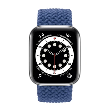 Naujos Žiūrėti Priedą Pintas Dirželis Solo Linijos Pakeitimas Apyrankę Watchband Pakeisti Watchstrap Tinka Apple Iwatch 1/2/3