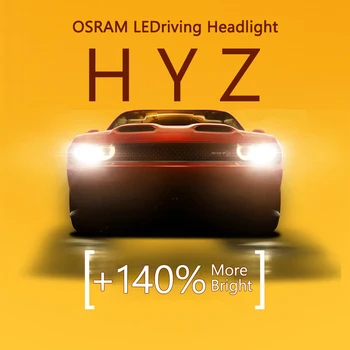 OSRAM LED H1 12V 25W HYZ Auto Žibintas 6000K šaltai Balta Automobilio Lempos, LED Originalus Originali Lemputes +140% Daugiau Ryškių 46150CW, 2X