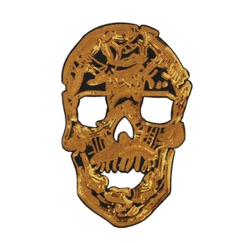 Pavadinimas Logotipas Pleistras Kaukolės galvą Pleistrai Urmu Drabužių Aukso China Priedai 