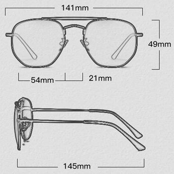 Peekaboo mėlyna, poliarizuota akiniai nuo saulės vyrams retro stiliaus aikštėje rėmo vyras saulės akiniai uv400 vairavimo metalo lauko vasaros 2022