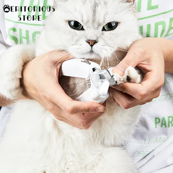 PETKIT Naminių Kačių ir Šunų Saugos Nagų Clipper atsargos su LED Apšvietimo Išvengti Nagų Karpymas kraujagysles Viliojimo Pjovimo Žoliapjovės