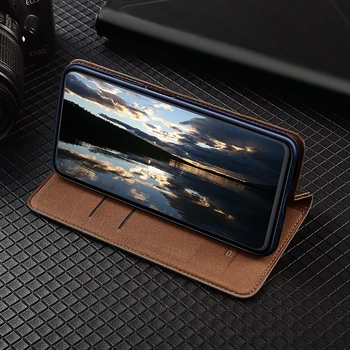 Prabangus Natūralios Odos Magnetinio Flip Cover Case For Samsung Galaxy A10 A20 A30 A40 A50 A60 A70 A80 A90 A01 A11 A21 A31 A41 A51