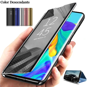 Smart Veidrodis, Flip Case for Samsung Galaxy A01 A11 A21 A41 A51 A71 A81 A91 Camshield Telefono Galinį Dangtelį Visą Šarvai 2020 m.