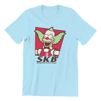 Springfield Krusty Burger Essentials Streetwear Apvalios Apykaklės Tshirts 79461