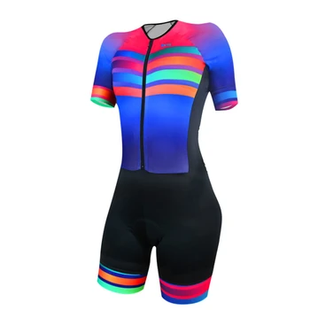 SXTR naujus moteriškus vasarą, pavasarį ir rudenį dviračių trumpas rankovėmis, ilgomis rankovėmis greitai-džiovinimo prakaito-wicking vientisas kostiumas triatlonas