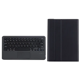 Tabletę Atveju+Klaviatūra Lenovo M10 Plius 10.3 Colių Apversti Odinis dėklas Planšetinio kompiuterio Stovas su Bluetooth Klaviatūra