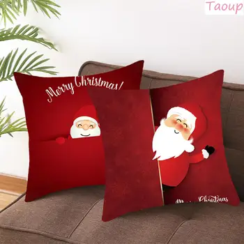 Taoup 1pc Raudona Linksmų Kalėdų Užvalkalas Kalėdų Papuošalai Kalėdų Dekoracija Namuose Noel 2021 Naujųjų Metų Dovanos Kalėdos Santa Claus