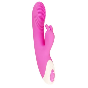Triušio ausies pratęsimo lazdele moterų masturbacija šildymo vibratorius masažas lazdele g-taško stimuliacija sekso žaislai moteris
