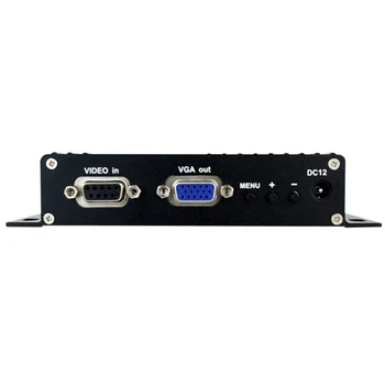 Vaizdo Keitiklis GBS-8219 XVGA Lauke CGA/EGA/RGB/RGBS/RGBHV/VGA Pakeisti Senus Pramonės CRT Monitoriai ES Plug
