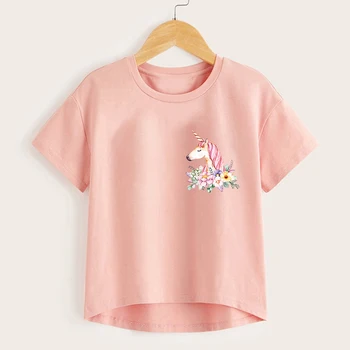 Vienaragis Pleistrai Geležies Perdavimo T-Shirt A Lygis Šilumos Perdavimo Rožinė Mielas Lipduką Galima Skalbti Girl Buitinių Lygintuvai