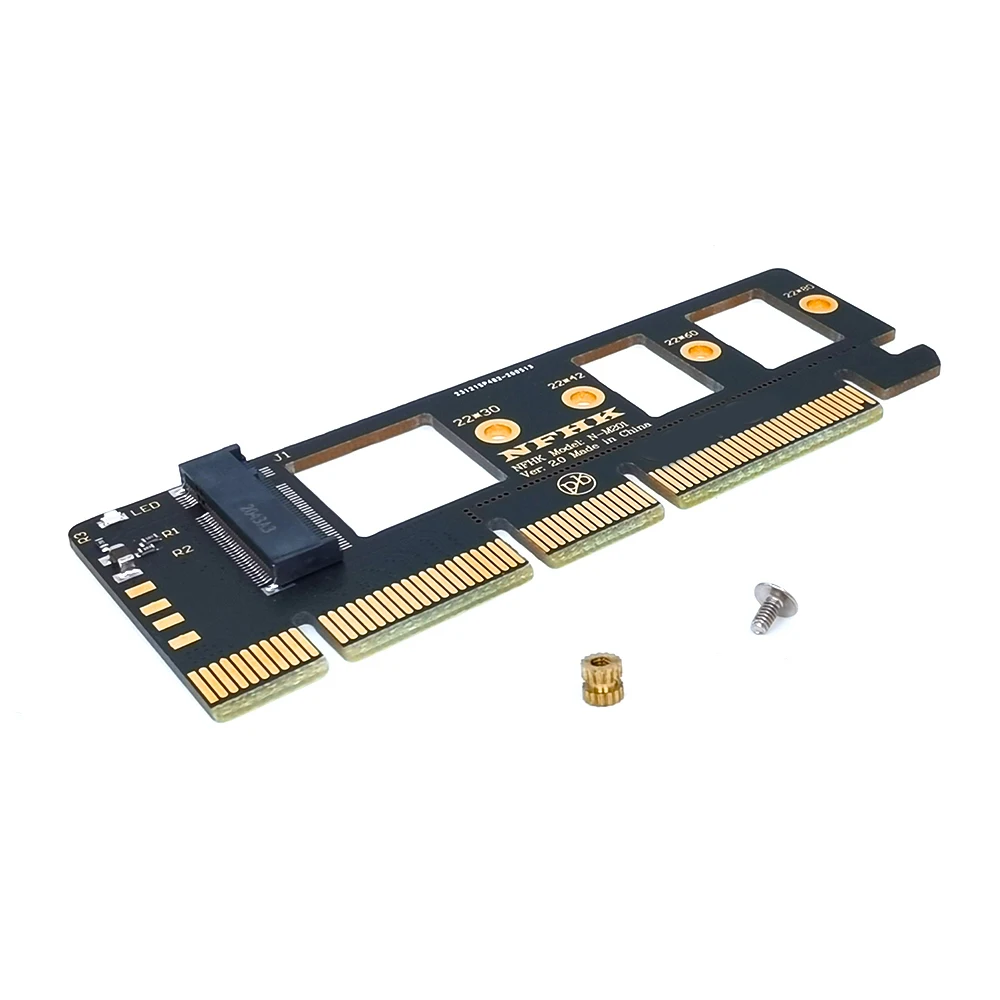 M. 2 NVME SSD Į PCIE 3.0 X 4 X 8 X 16 Adapterio plokštę Standžiojo Disko Išplėtimo Konverteris Kortelę 2230/2242/2260/2280 SSD 2