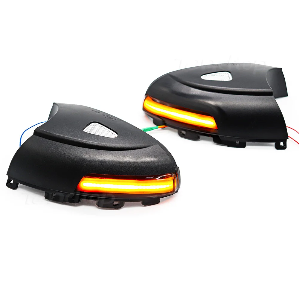 2vnt/Daug Volkswagen Tiguan MK1 2008-2016 Dinamiškas Posūkio Signalo Lemputė LED valdomi Išoriniai Veidrodėliai Eilės Indikatorius, Indikatorių 2