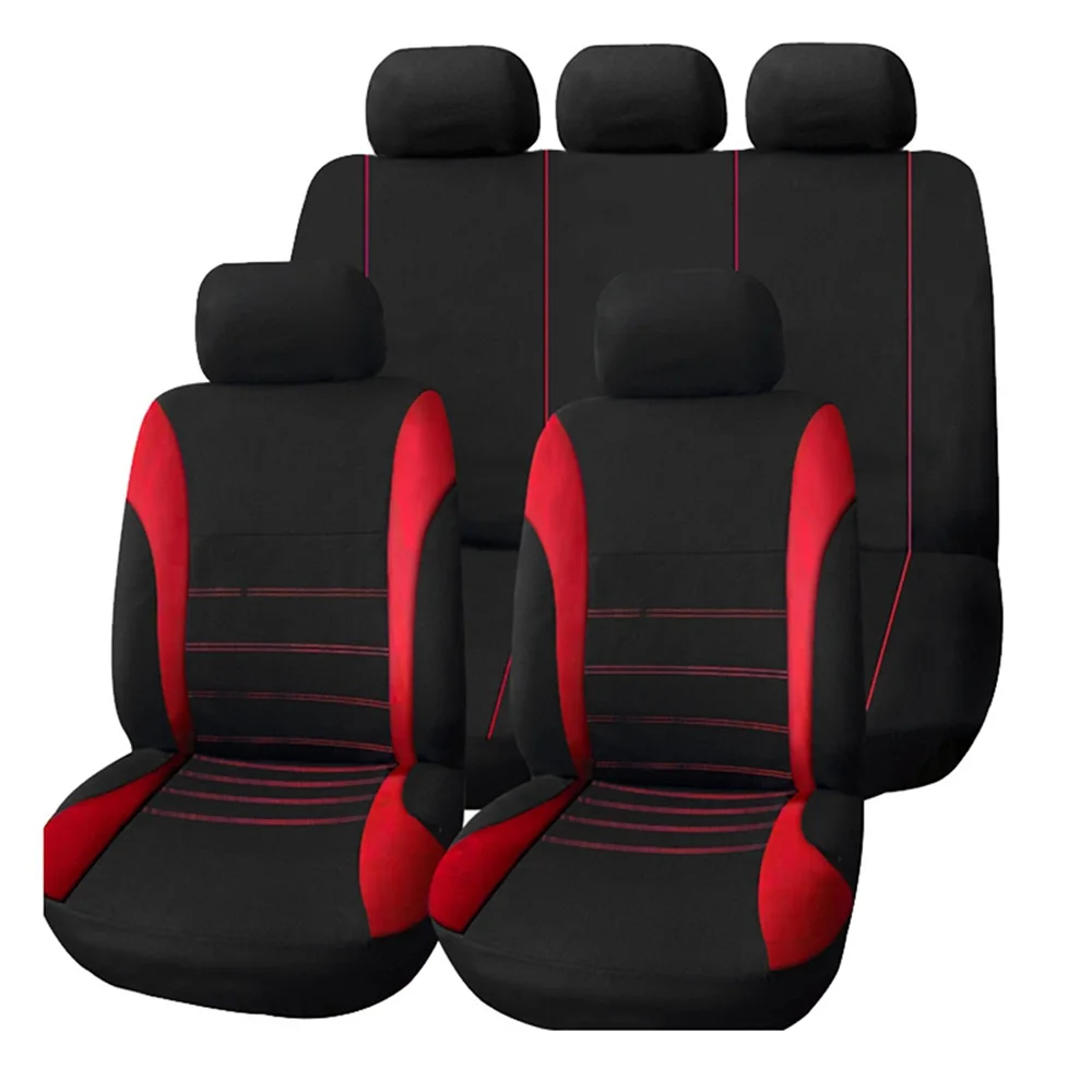 Visiška linų pluošto automobilių sėdynės padengti automobilių sėdynės apima vw jetta 4 6 mk5 mk6 lupo polo 9n 6r sedanas tiguan mk2 1