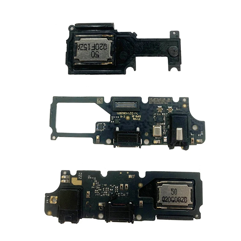 USB Įkrovimo lizdas Jungtis Valdybos Garsiakalbis Dalys Flex Kabelis LG K61 Įkrovimo lizdas su Garsiakalbio Pakeitimas Dalis 3