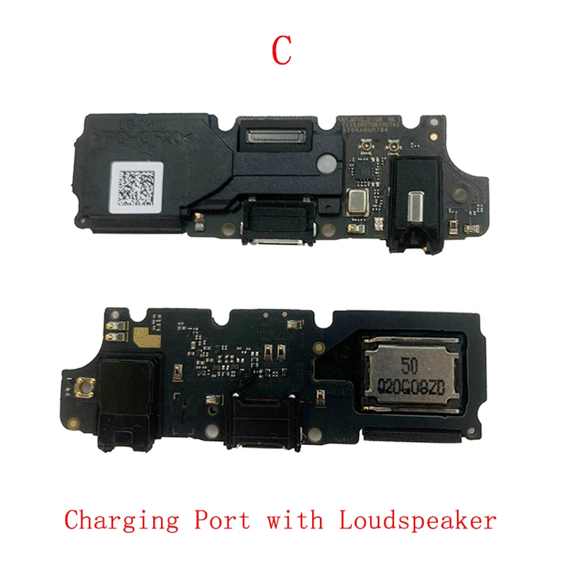 USB Įkrovimo lizdas Jungtis Valdybos Garsiakalbis Dalys Flex Kabelis LG K61 Įkrovimo lizdas su Garsiakalbio Pakeitimas Dalis 4