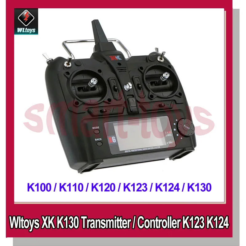 WLtoys XK K130 Siųstuvas Suderinamas X6 Nuotolinio valdymo pultelis su FUTABA už WL K130 K120 K123 K124 K100 K110 RC Sraigtasparnis Dalys 0