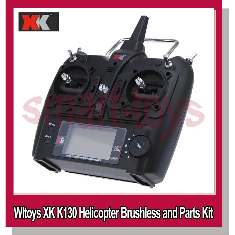 WLtoys XK K130 Siųstuvas Suderinamas X6 Nuotolinio valdymo pultelis su FUTABA už WL K130 K120 K123 K124 K100 K110 RC Sraigtasparnis Dalys 2