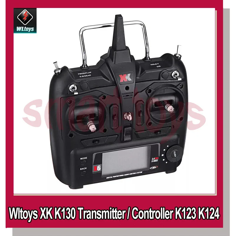 WLtoys XK K130 Siųstuvas Suderinamas X6 Nuotolinio valdymo pultelis su FUTABA už WL K130 K120 K123 K124 K100 K110 RC Sraigtasparnis Dalys 3
