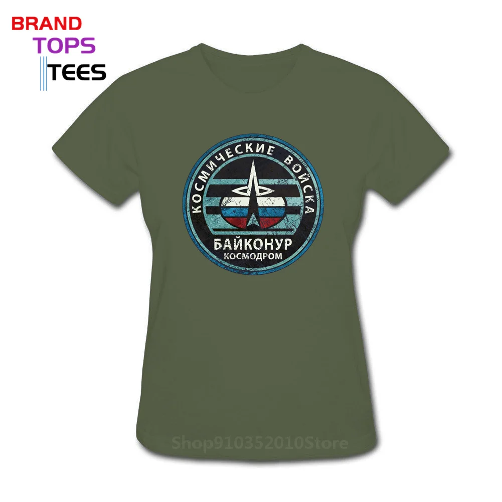 SSRS Rusijos Kosmodromo Kosminių Jėgų Emblema Marškinėliai 30 Metų Baikonūro T-shirt, Derliaus Proginio CCCP SOVIETŲ PROPAGANDOS Marškinėlius 2
