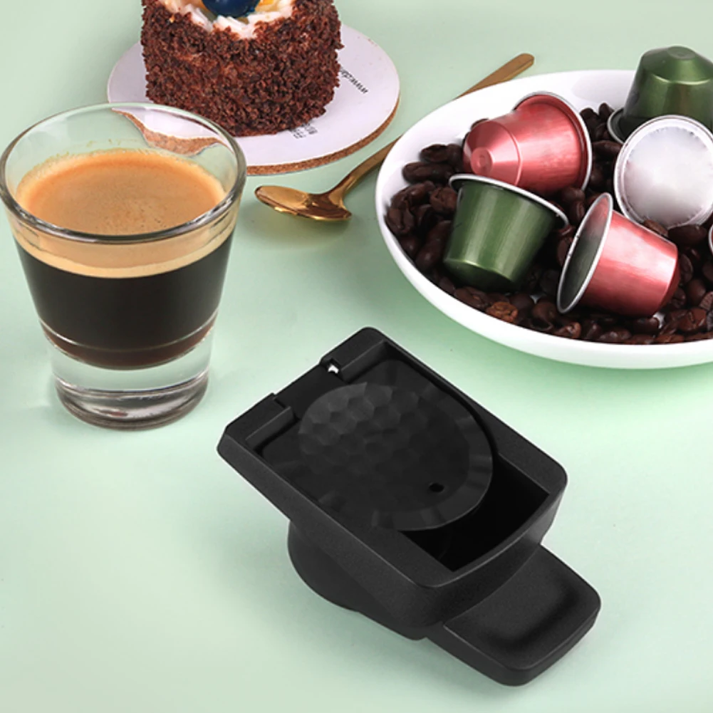 Nespresso Kapsulių Adapteris Nerūdijančio Plieno Suderinama Daugkartinio naudojimo Coffeeware Pod su Dolce Gusto Kavos Aparato Dalys 0