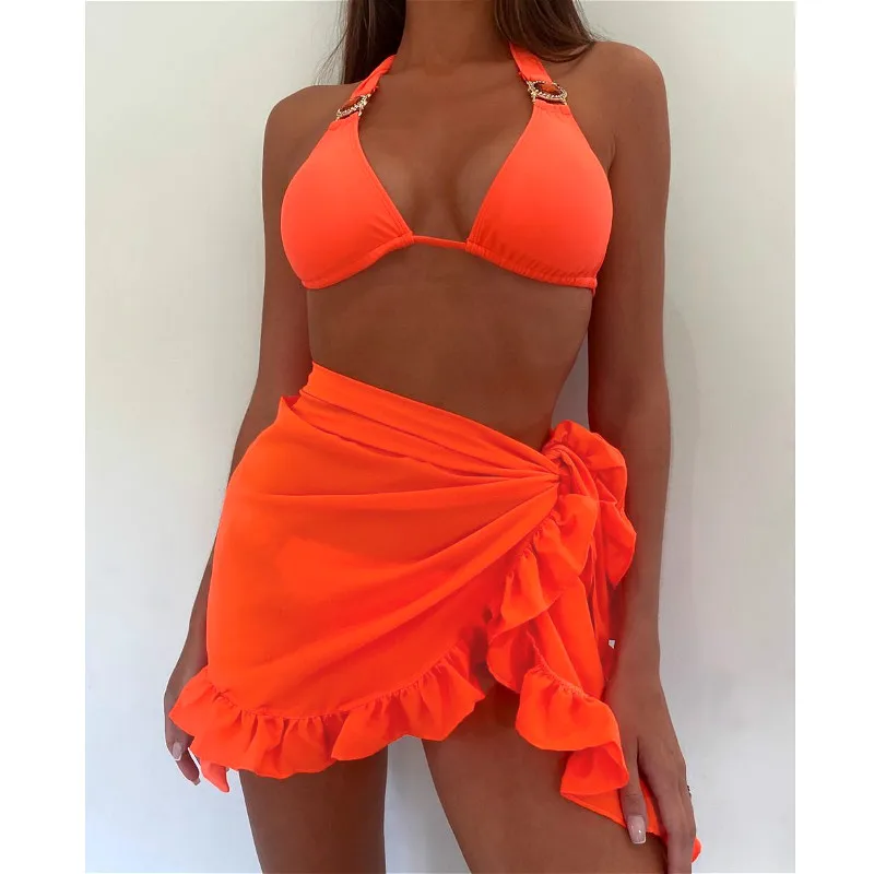 2021 Naujas Moterų Šifono Maudymosi Kostiumėliai, Pareo Šalikas Bikini Danga-Ups Wrap Kaftan Sarongas Beach Sexy Sijonai 9 Spalvos Maudymosi Kostiumėlį, Padengti Ups 1