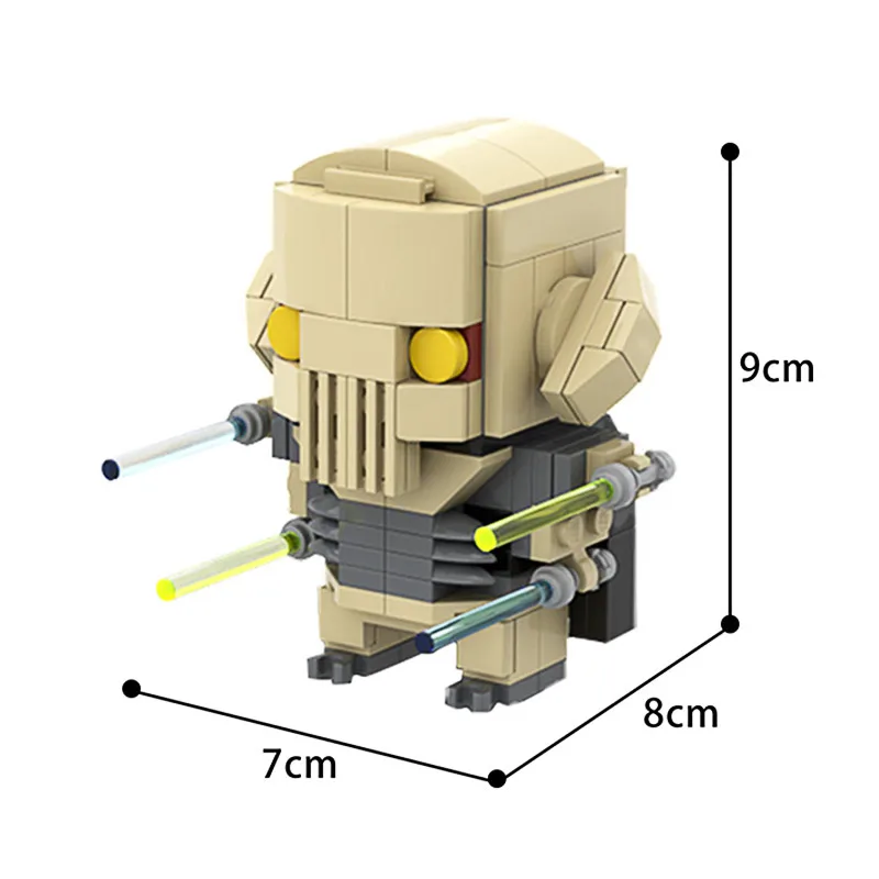 Space Serijos Karai Duomenys Robotas Brickheadz 