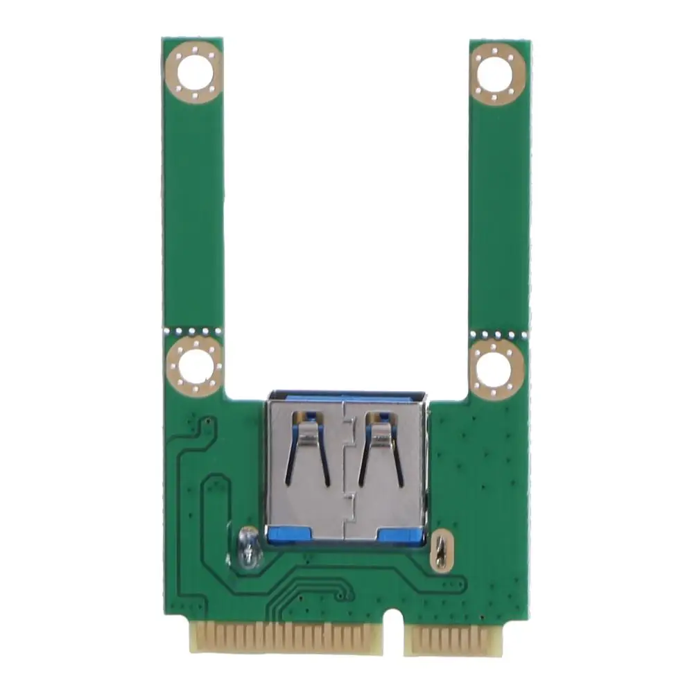 Mini PCI-E, USB 3.0 PCI Express Adapter Išplėtimo Kortelės Nešiojamas PCI Express PCIe Su USB 3.0 Konverteris Riser Card Adapter PC 1