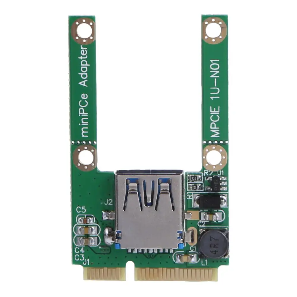 Mini PCI-E, USB 3.0 PCI Express Adapter Išplėtimo Kortelės Nešiojamas PCI Express PCIe Su USB 3.0 Konverteris Riser Card Adapter PC 2