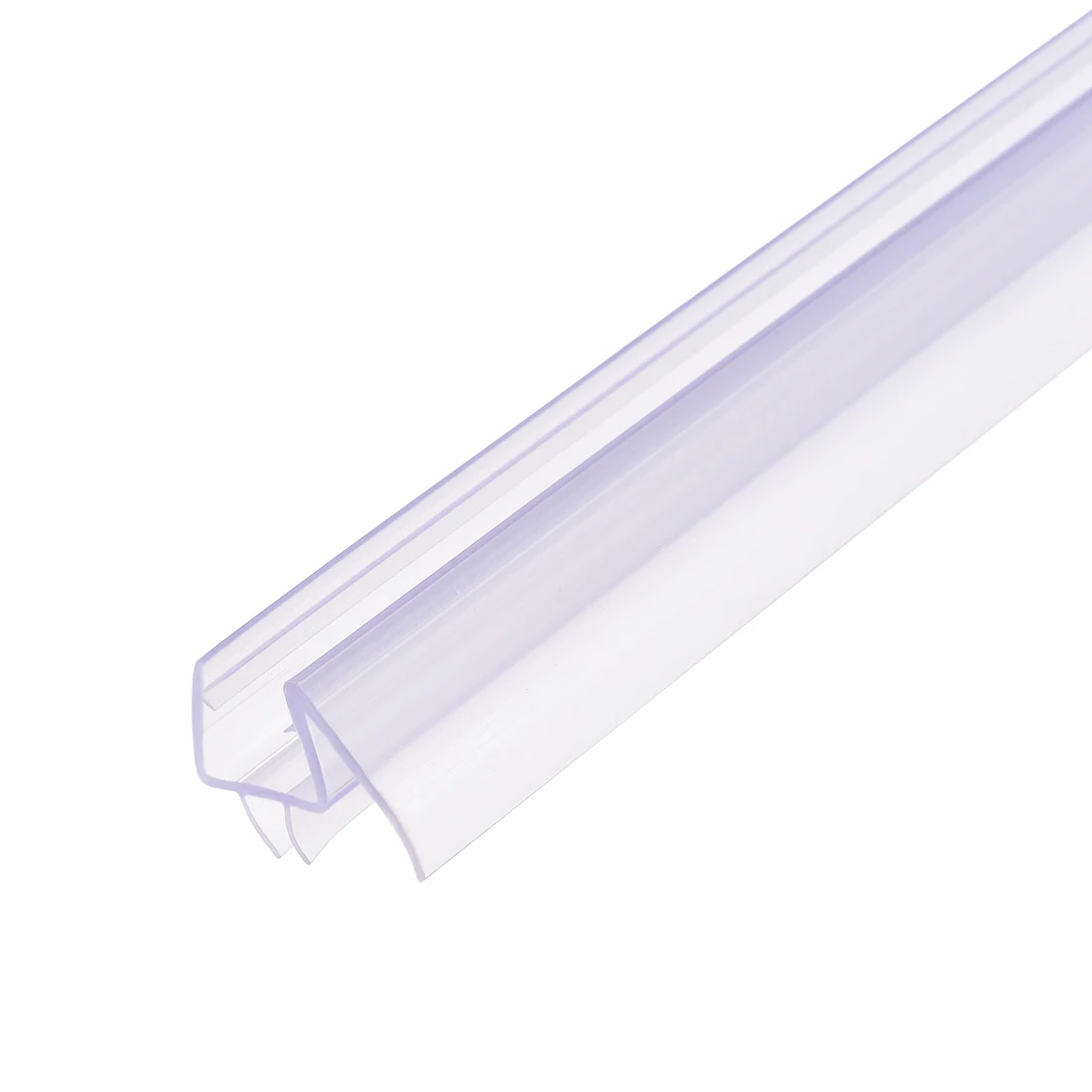 Uxcell 1pc Frameless Stiklo Dušo Durų Valymas PVC Durys Apačioje Antspaudas Juostelės tinka 6mm 10mm 12mm kaip 14mm 16mm Stiklo 0