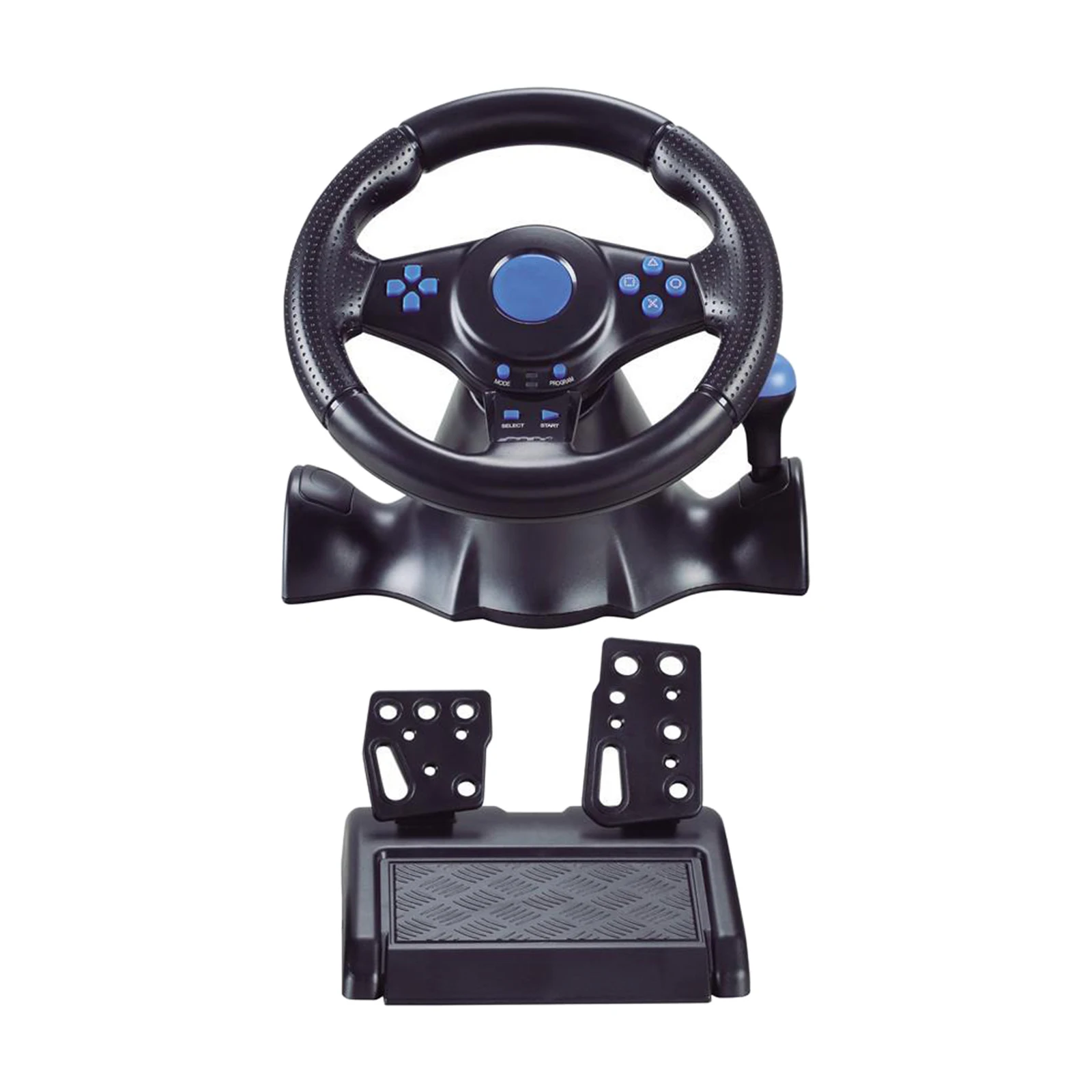 USB Automobilių Lenktynių Vairas Pedalo Vairavimo Simuliatorius PS4 Vienas 5
