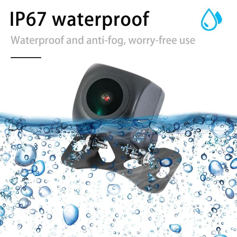 HAINAUT 1080P Galinio vaizdo Kamera Universalus 170° Vandeniui atspari galinio vaizdo Kameros, Naktinio Matymo Automobilių Atsarginės Objektyvas, Transporto priemonės, Automobilių Stovėjimo Stebėti 1