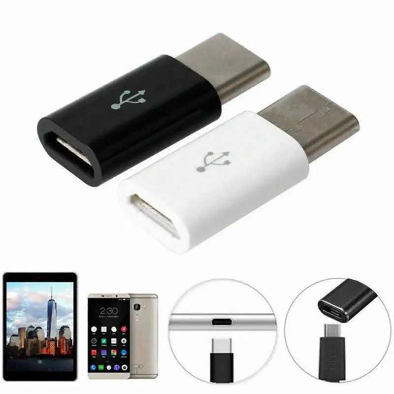 OTG Android Tipo c Micro USB Adapterio Tipas-c Sąsaja Judriojo Telefono Duomenų Eilutė Įkrovimo Konverteris Priedai 1