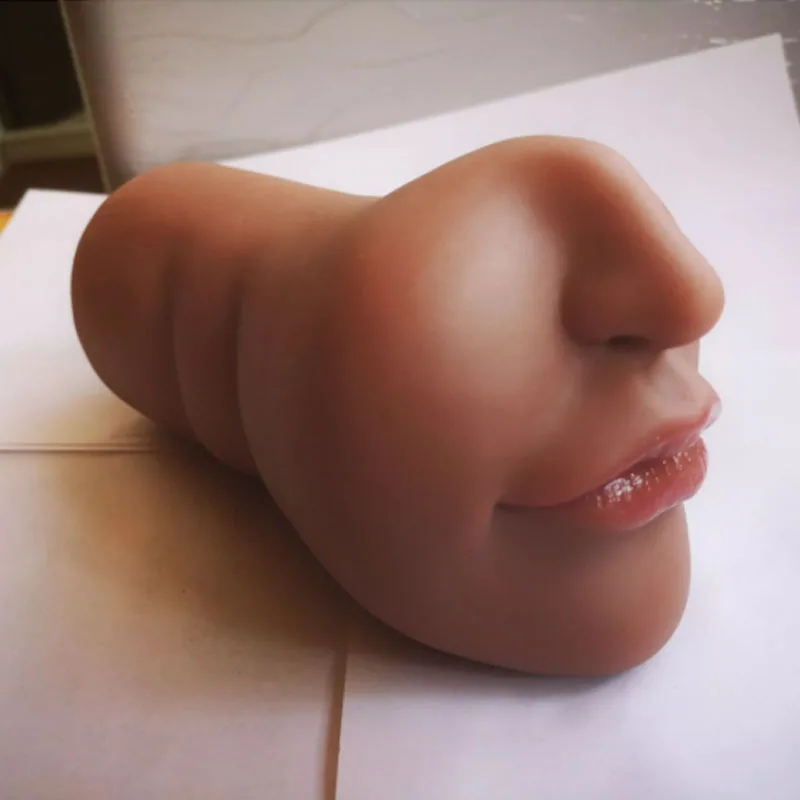 2021 Karšto Dirbtinis 3D Nagų Vyrų Masturbator Giliai Gerklėje Žodžiu Puodelis Su Liežuviu Blowjob Kišenėje Suaugusiųjų Sekso Žaislais Vyrams 3