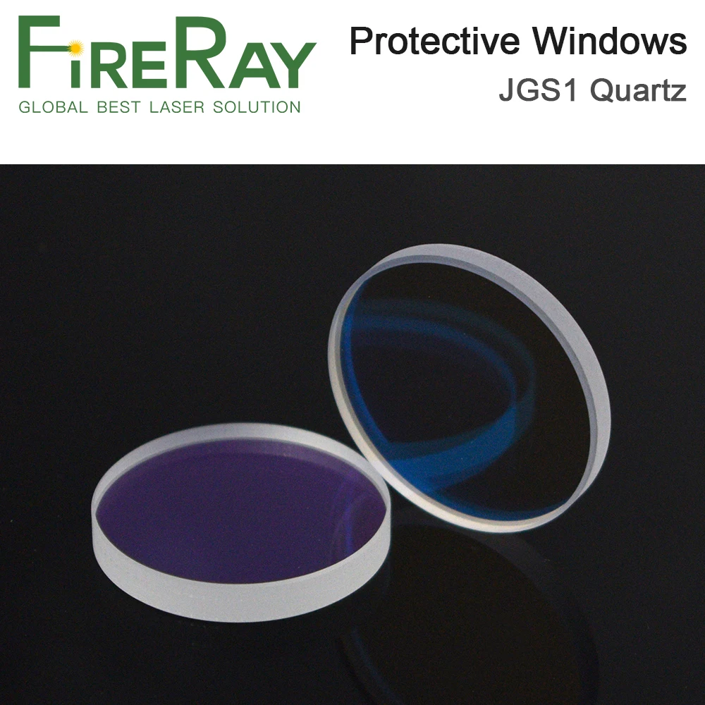FireRay Lazerio Apsaugos Windows D30 - D35 Serijos Kvarco Lydytų Silicio dioksidų ir dėl Pluošto Lazeris 1064nm 0