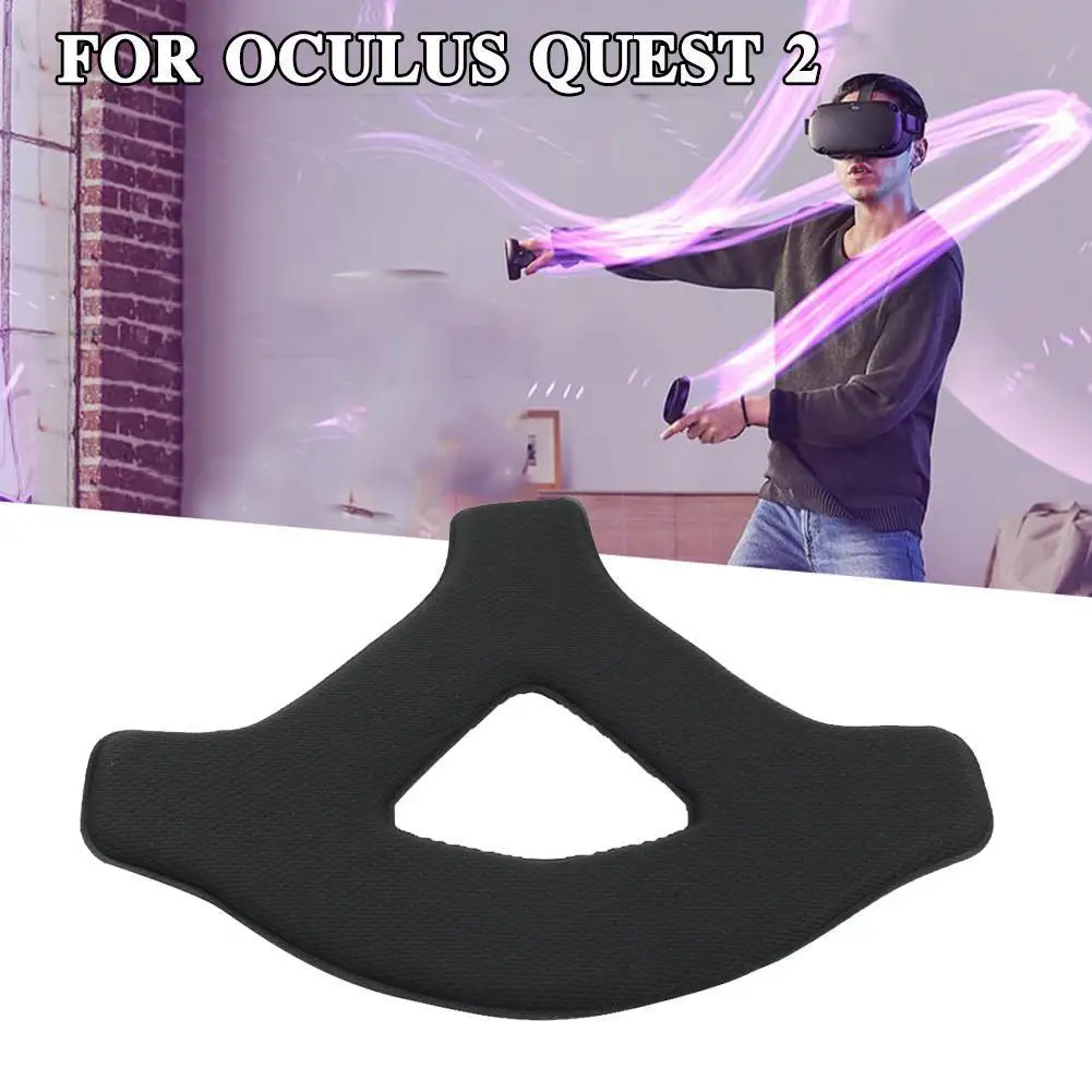 Naujos Anti-slip Galvos VR Dirželis Padas Oculus Quest 2 Minkštas Kovos su prakaito Trinkelėmis Quest Oculus 2 Kvėpuojantis Pagalvėlė Lankelis Accessori F1Q1 5