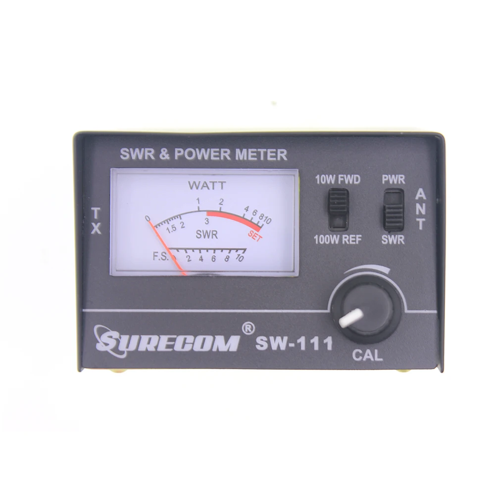 SURECOM SW-111 100 Vatų 27-30MHz SWR / Power Metras, skirta CB Radijo Antena Bandymo SWR arba Santykinę Galią, 5
