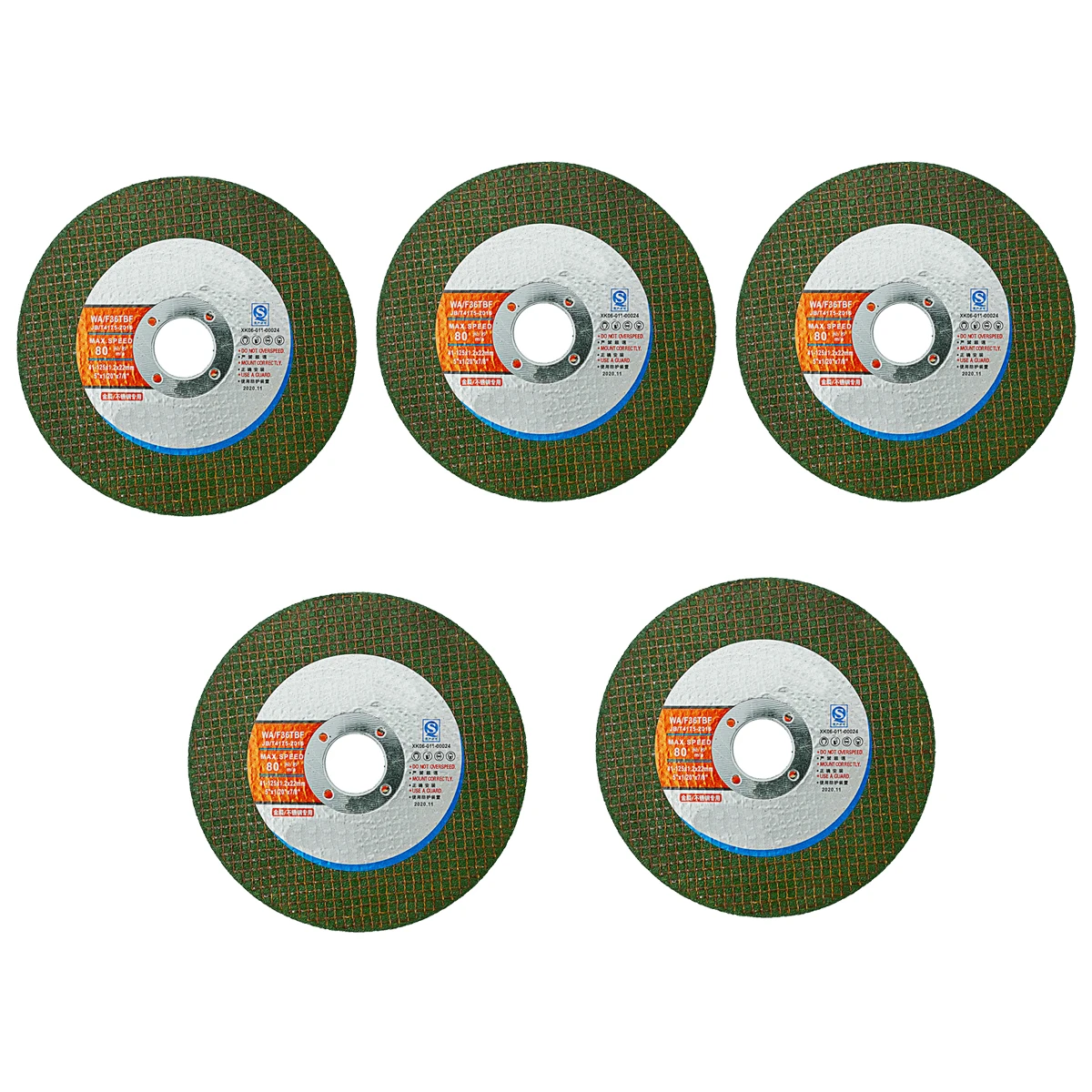 125mm Metalo ir Nerūdijančio Pjovimo Diskai nutraukė Ratų Atvartu Šlifavimas, Šlifavimo Diskai, Kampinis Šlifuoklis Varantys 10vnt -50Pcs 1