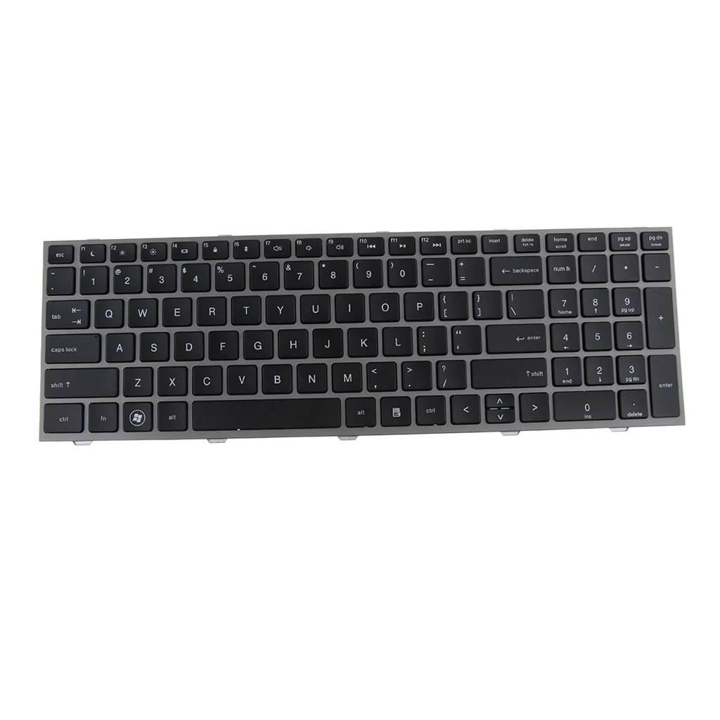 Nešiojamas Pakeitimo Klaviatūra HP ProBook 4540 4540S 4545 4545S 4740 4740S Serijos Nešiojamas US Išdėstymas 5