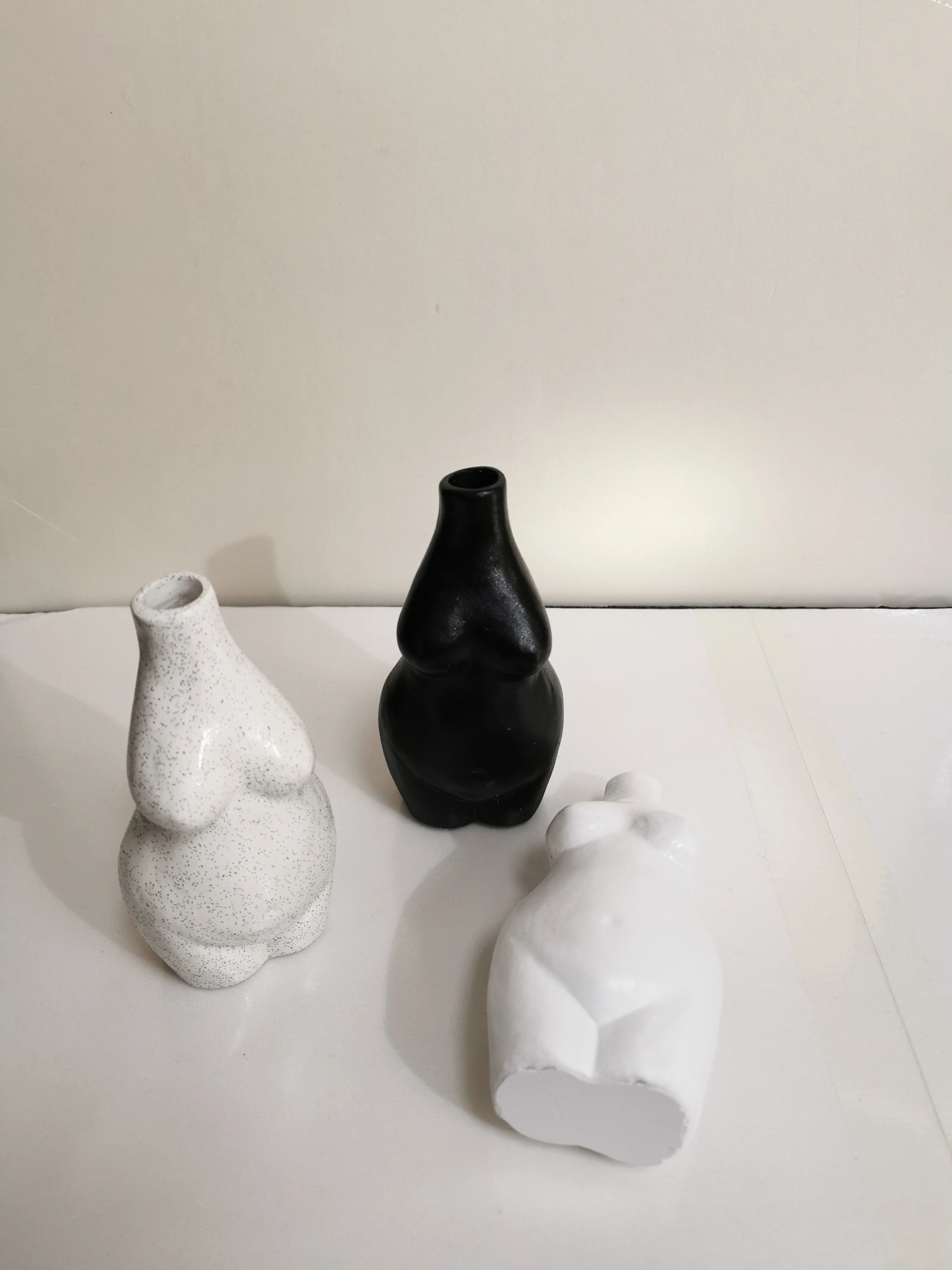 Liemens Vaza, Drūtas Femal Kūno Skulptūra Gėlių Kompozicijų Art Dizaino Dervos Amatų Fotografijos Rekvizitai Krūtinė Nuogas Liemens Butelis 5