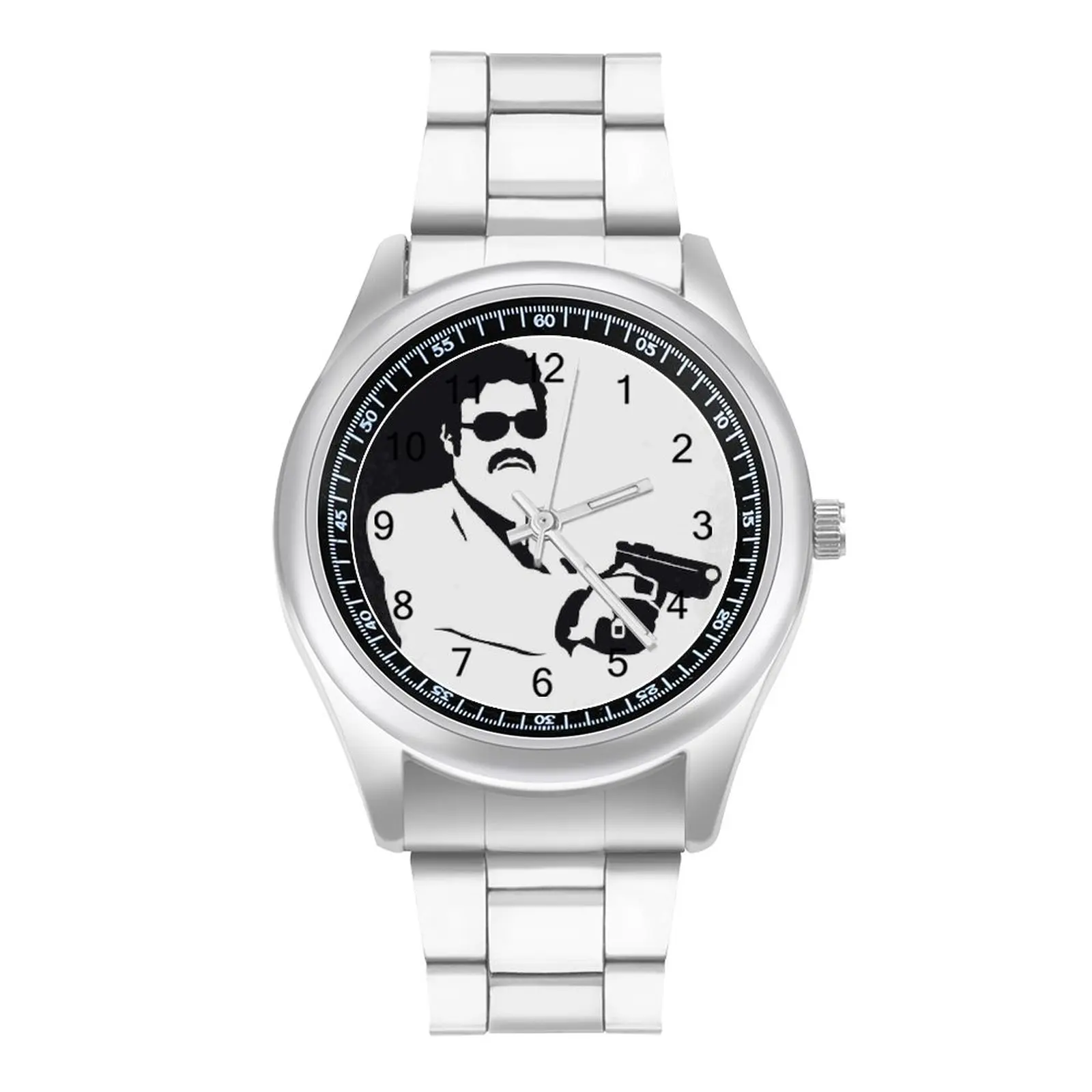 Pablo Escobar Kvarco Žiūrėti Išskirtinis Vyrų Riešo Žiūrėti Dizaino Plieno Pavasarį Nusipirkti Laikrodį 2