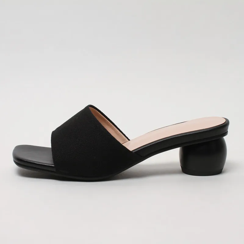 Karšto pardavimo Plius Dydis 31-43 moterų sandalai Paprasta vientisų spalvų Vasarą Kvadratinių Kojų aukšto kulno sandalai mados šalis suknelė bateliai moteris 0