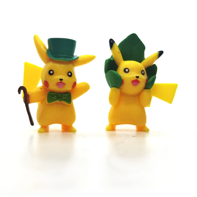 6 stilių Pokemon Pikachu Pokémon papuošalai Japonų animacinių filmų, Rankų darbo žaislai, Classic kolekcija Vaikams dovanos 4
