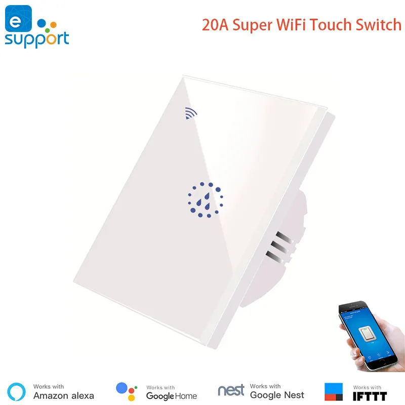 EWelink 20A Didelės Galios Super Wi-fi 