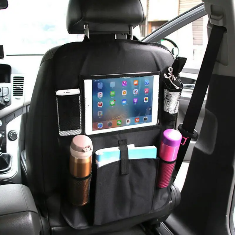 Automobilių Auto Sėdynės atlošo Organizatorius Turėtojas 8Pocket telefoną, ipad Kelionių Saugojimo Krepšys Rūbams Kabinti maišą Krauti Valymas 5
