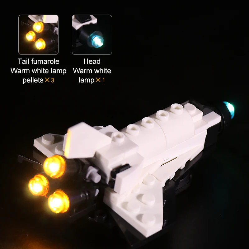 LED Šviesos Rinkinys 21321 Idėjų Serijos Tarptautinės Kosminės Stoties Žaislai, Pastatų Apšvietimas (Tik LED Šviesos, be Bloko Komplektą) 1