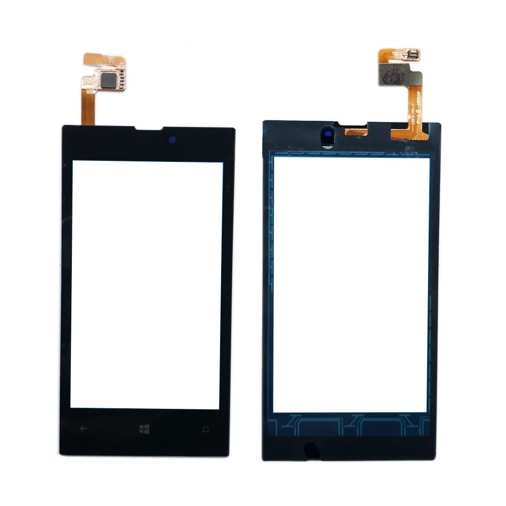 Jutiklinis Ekranas Stiklas Nokia Lumia 520 525 N520 N525 Touch Panel Ekrano Jutiklis skaitmeninis keitiklis Išorinės Stiklo Objektyvas Įrankiai, 3M Klijai 5