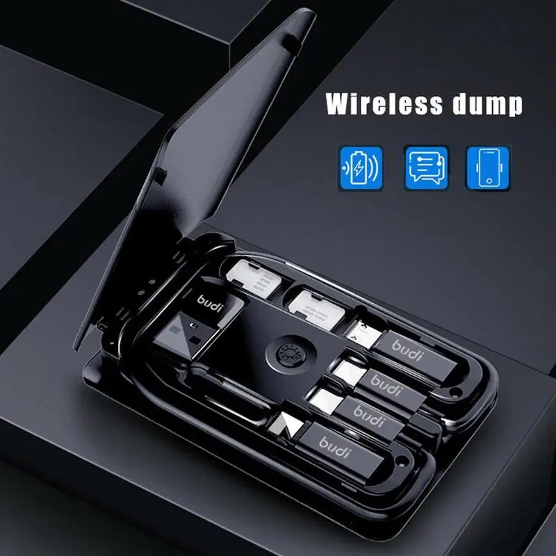 Nešiojamų Universalus Daugiafunkcinis Duomenų Kabelis Saugojimas Įkroviklis Smart USB Adapteris Belaidis Box Dėžės Kortelės M7U7 2