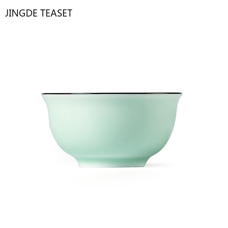 2 vnt./daug Kinų Keramikos Teacup Išskirtinį ranka-dažytos Slyvų žiedų modelio Arbatos dubenėlį Master Cup Teaware Gerti arbatos priedai 5