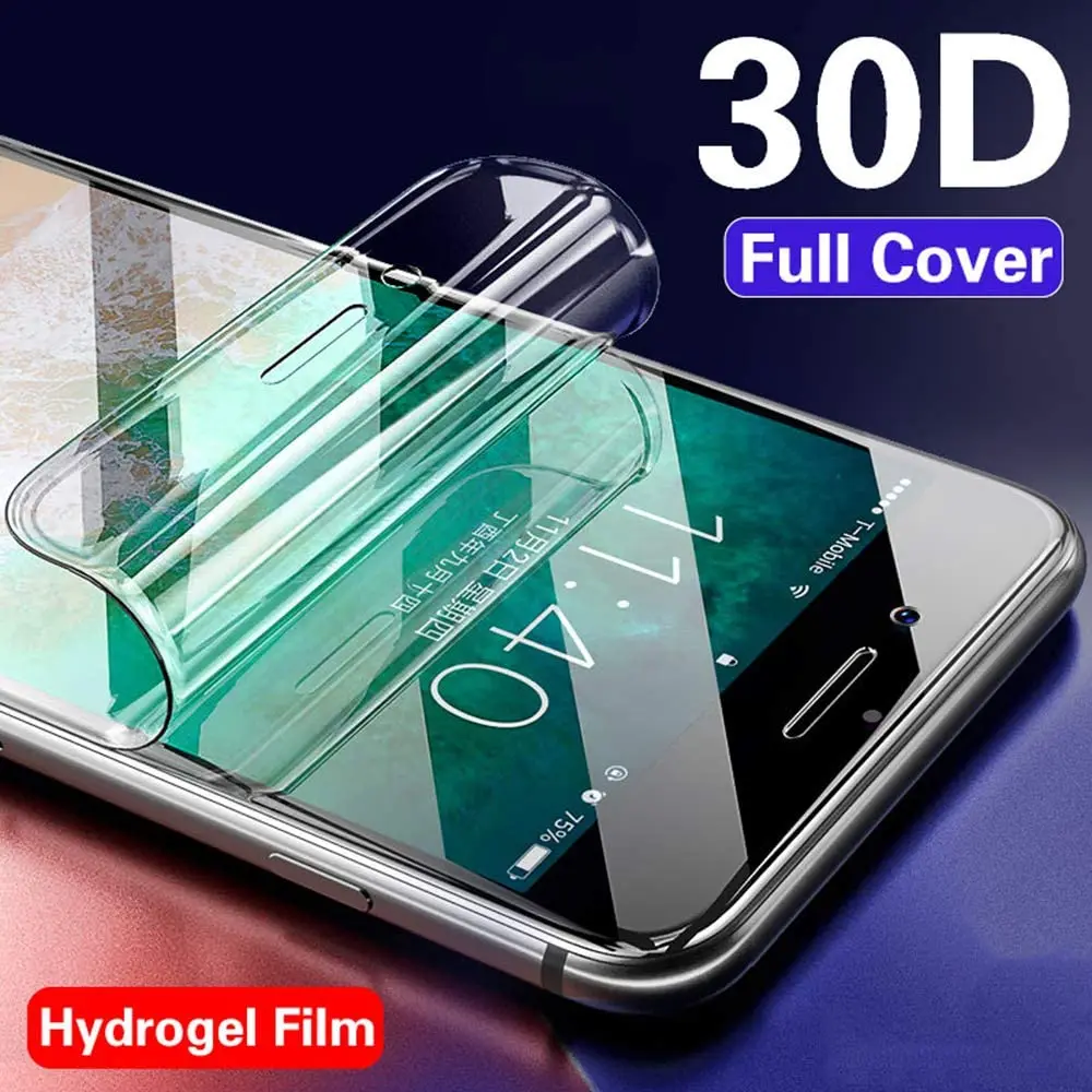 2VNT Raštas Hidrogelio Filmas LG X Ekrano Galia 2 Cam W30 Pro W10 Apsauginės, skirtos LG V40 V50 ThinQ V30 Plius V20 V10 Ne Stiklo 2