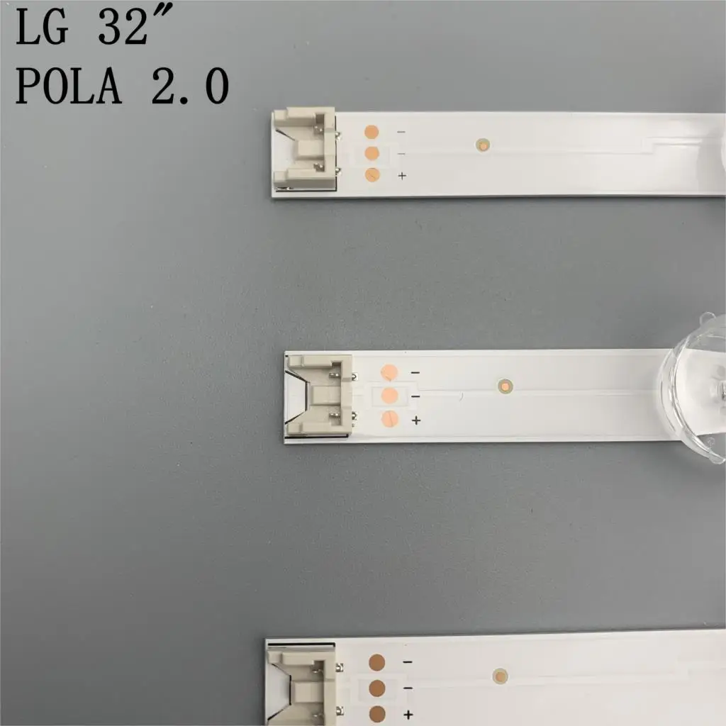 Naujas 3pcs(2*A*6LEDs,1*B*7 Led) LED backlight juostos Pakeitimo LG TV 32LN540 32LN550FD Innotek POLA2.0 32 colių A B tipo 4
